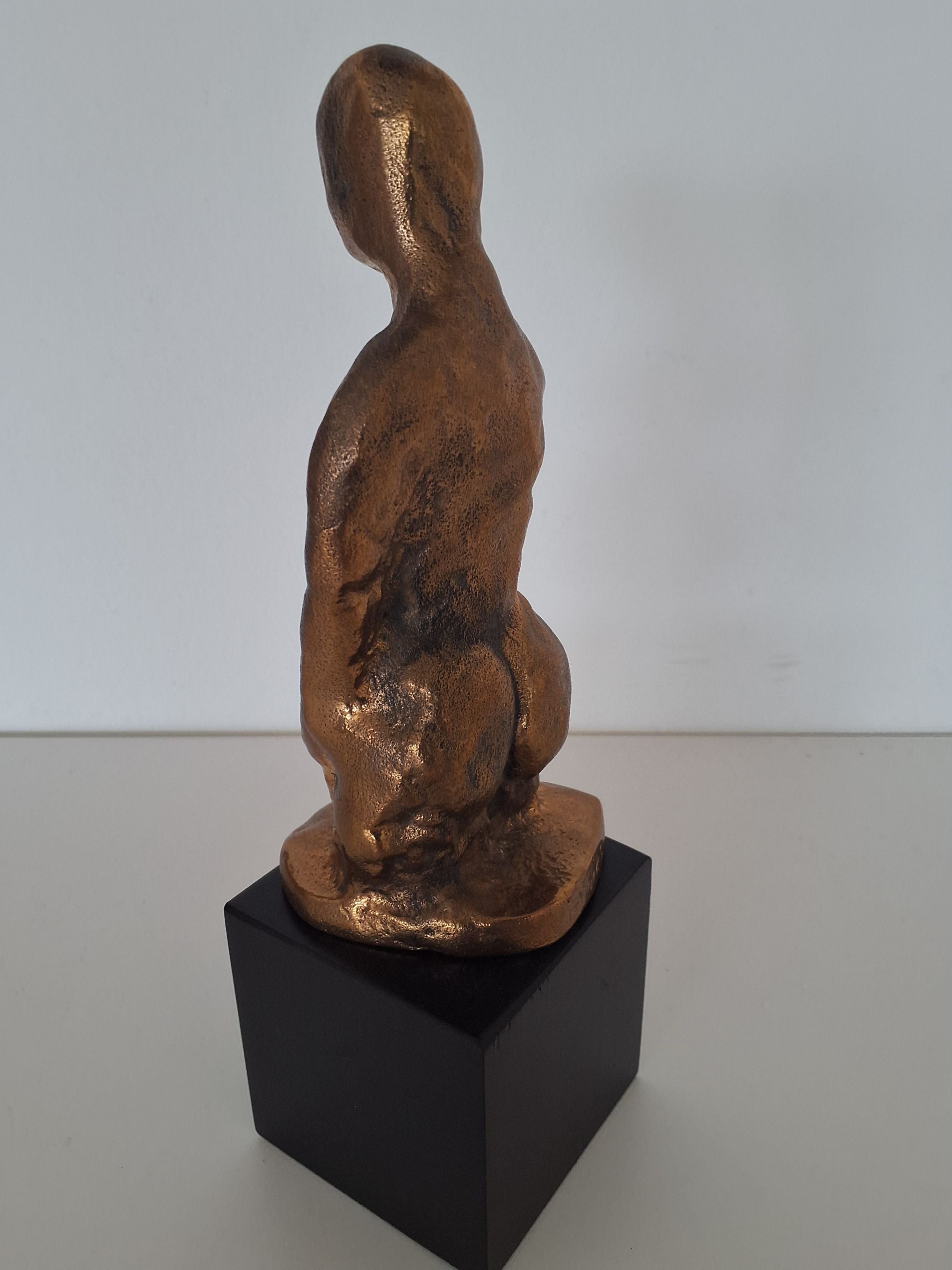 Marken Christensenen Bronce figur